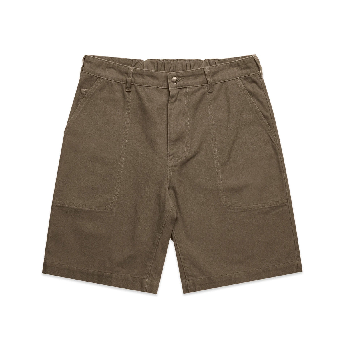Canvas Shorts 20" 5983 - Walnut - Front