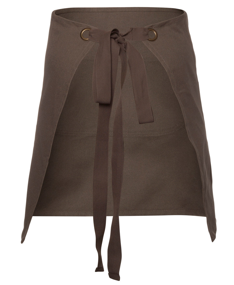 JB's Waist Canvas Apron (Including Strap) - Latte - Back