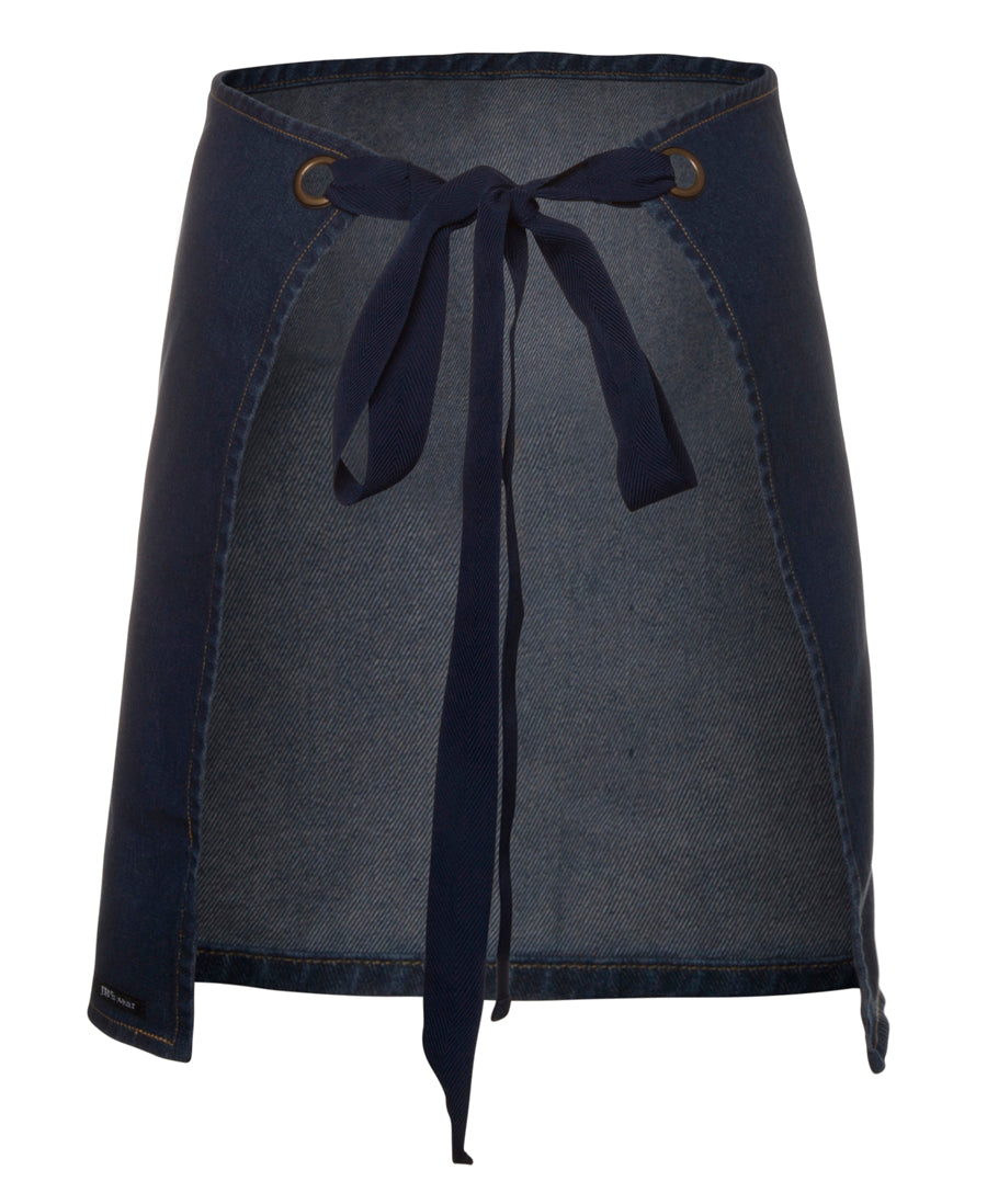 JB's Waist Denim Apron (Including Strap) - Navy - Back