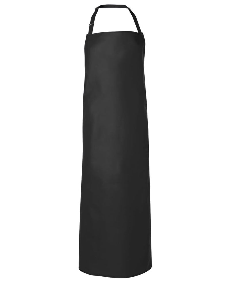 JB's 490gsm Vinyl 90x120 Apron - Black - Front