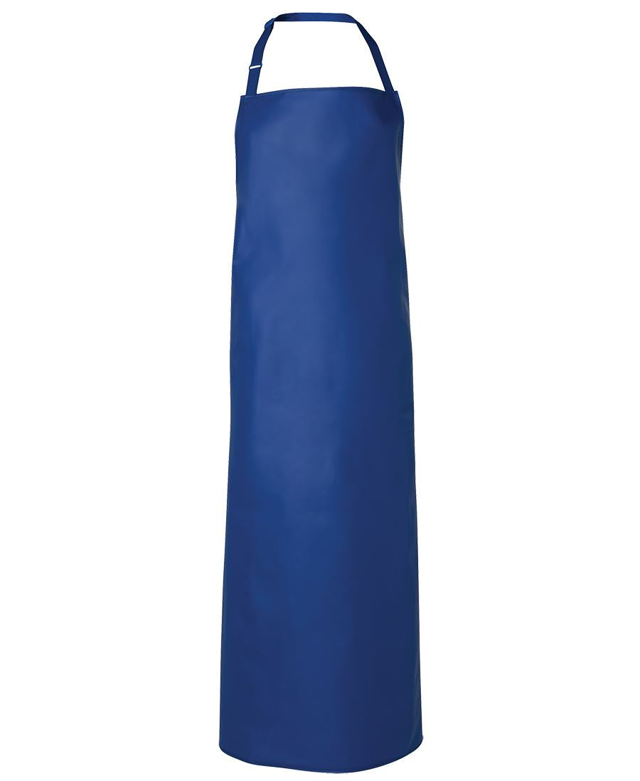JB's 300gsm Vinyl 90x120 Apron - Royal - Front