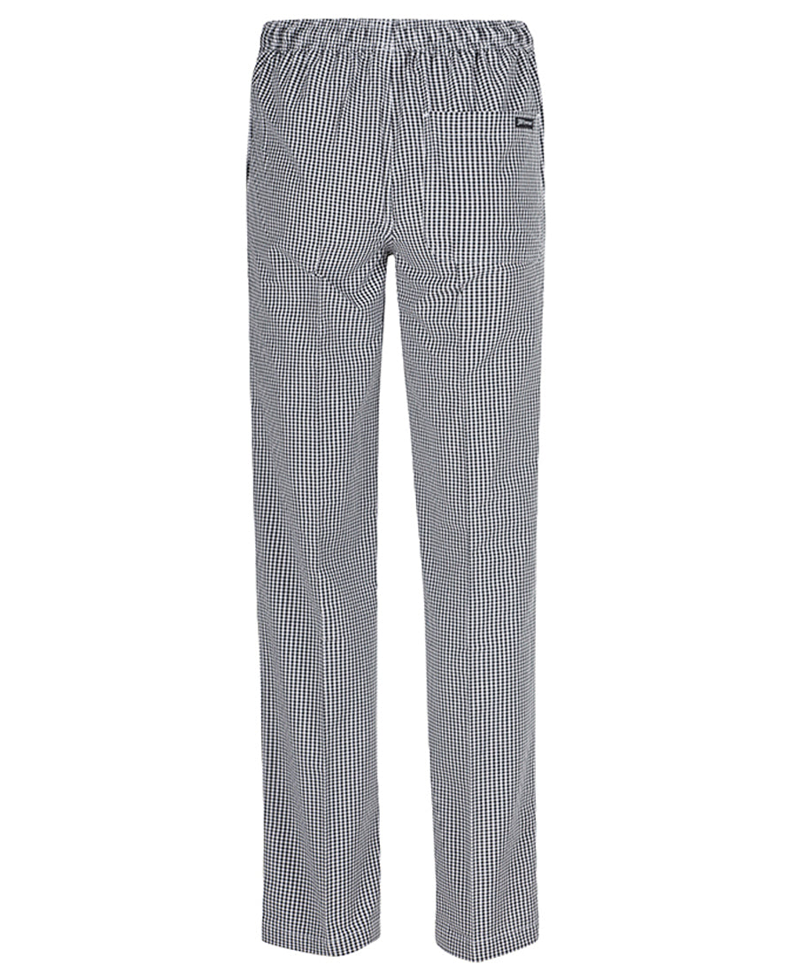 JB's Ladies Elasticated Pant - Check - Back