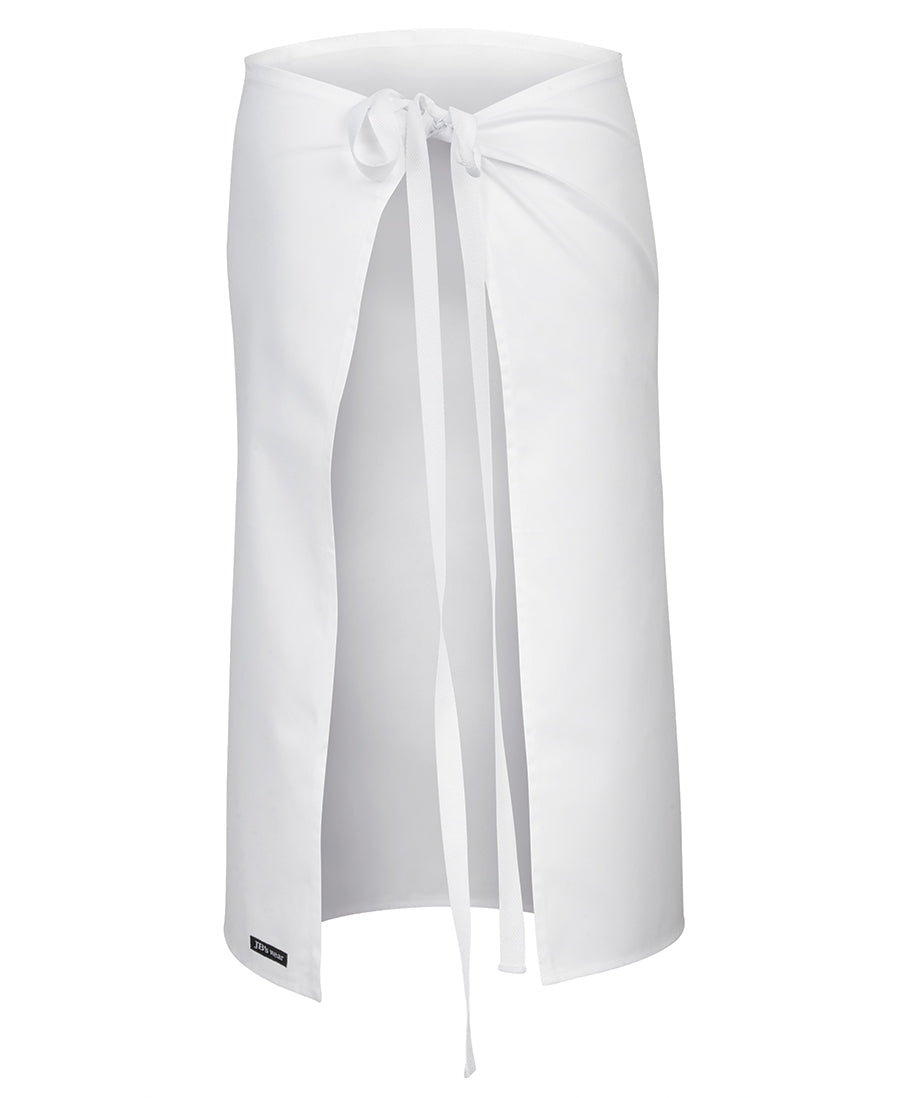 JB's Apron Without Pocket - White - Back