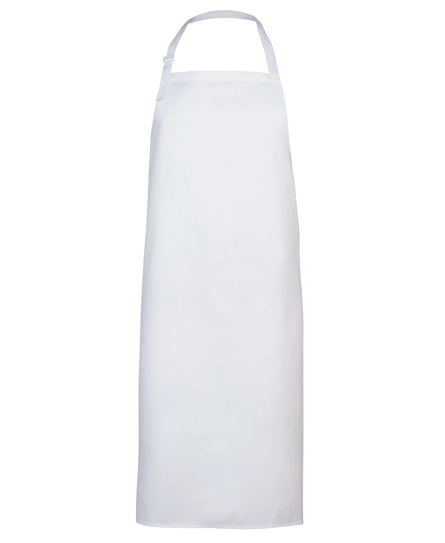 JB's Apron Without Pocket - White - Front