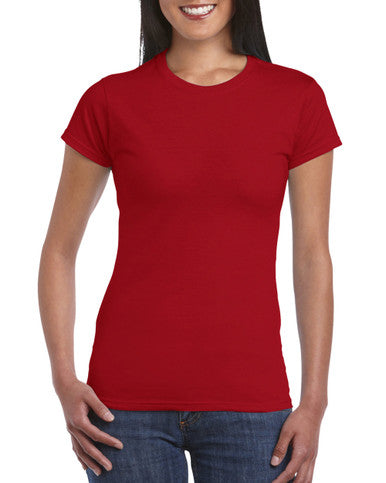Gildan Softstyle 64000L T-Shirt - Red