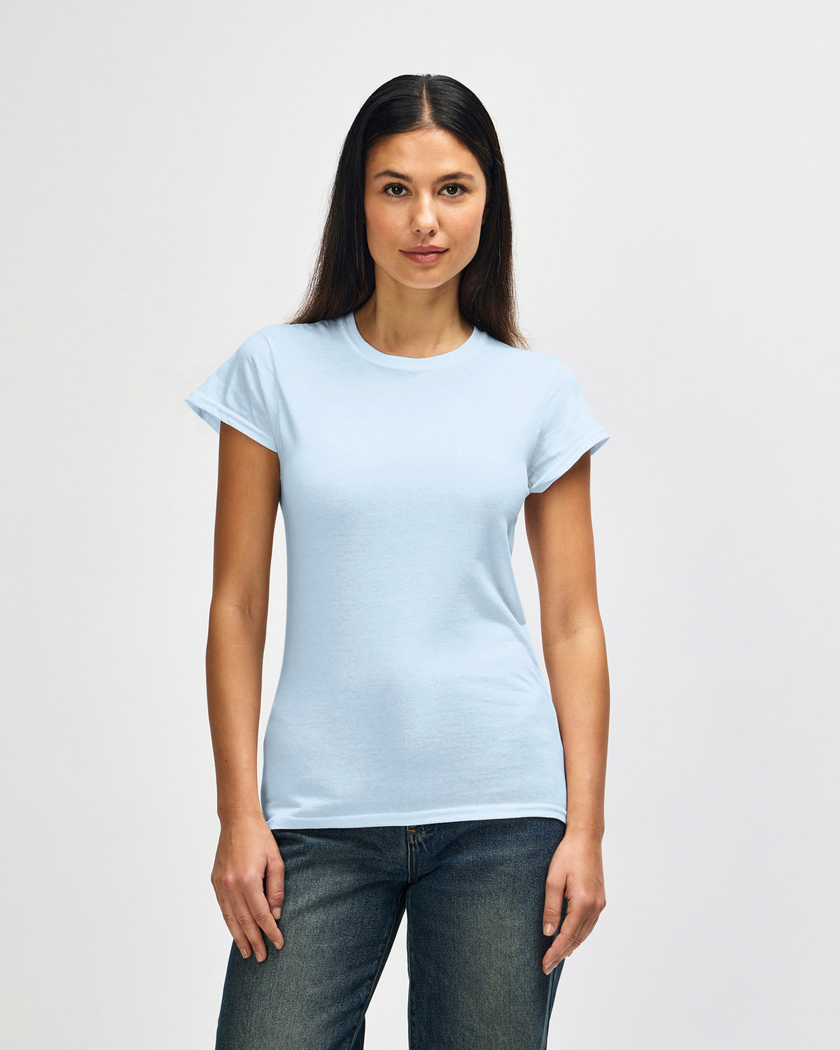 Gildan Softstyle 64000L T-Shirt - Light Blue