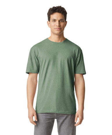 Gildan Softstyle 64000 T-Shirt - Heather Military Green