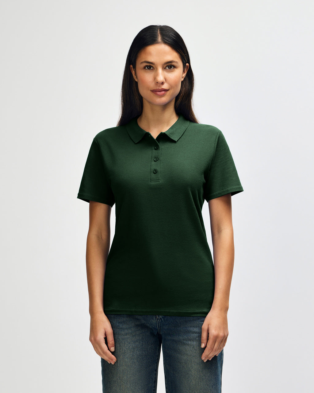 Gildan Softstyle 64800L Polo Shirt - Forest Green