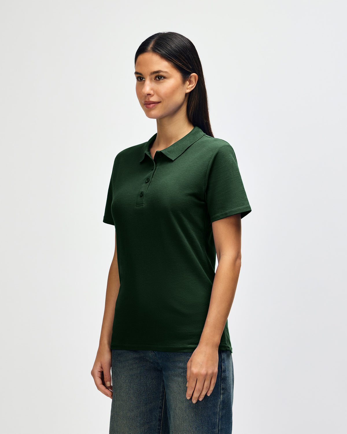 Gildan Softstyle 64800L Polo Shirt - Forest Green