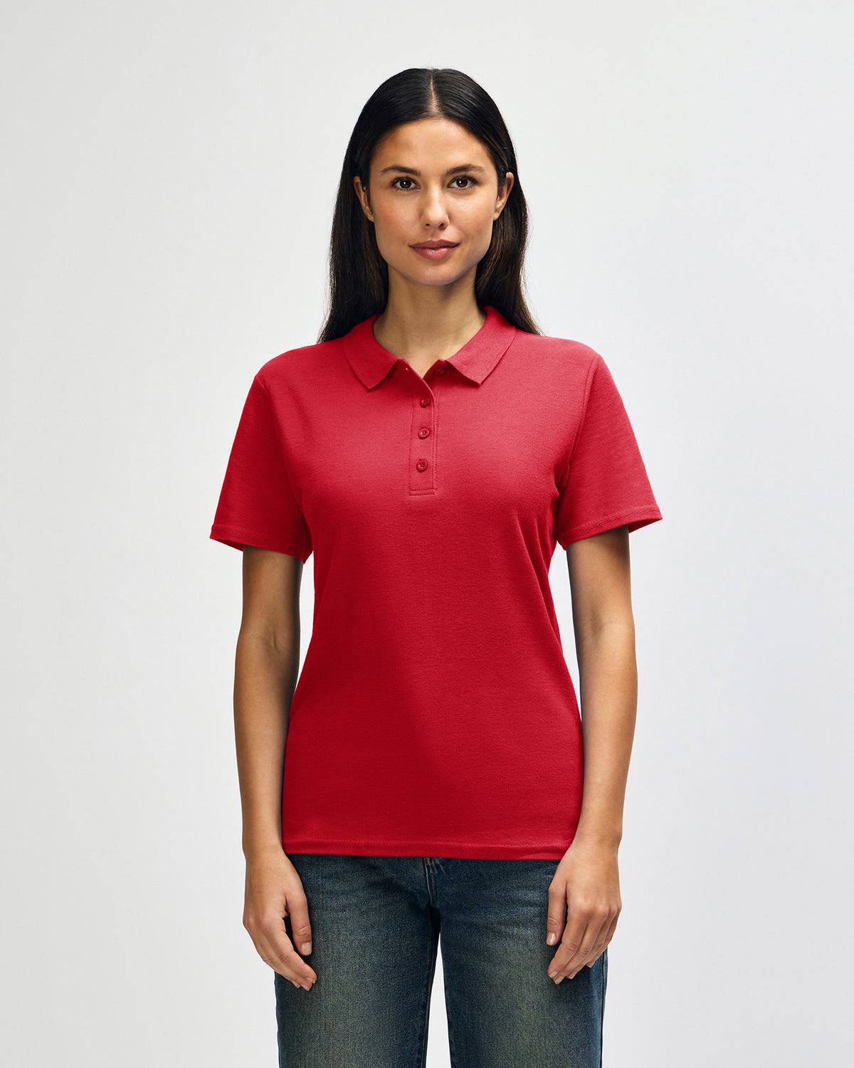 Gildan Softstyle 64800L Polo Shirt - Red