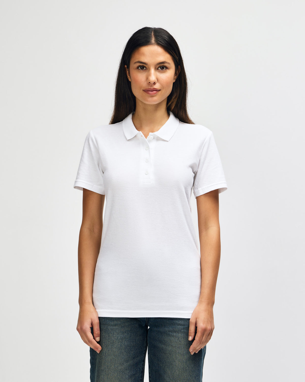 Gildan Softstyle 64800L Polo Shirt - White