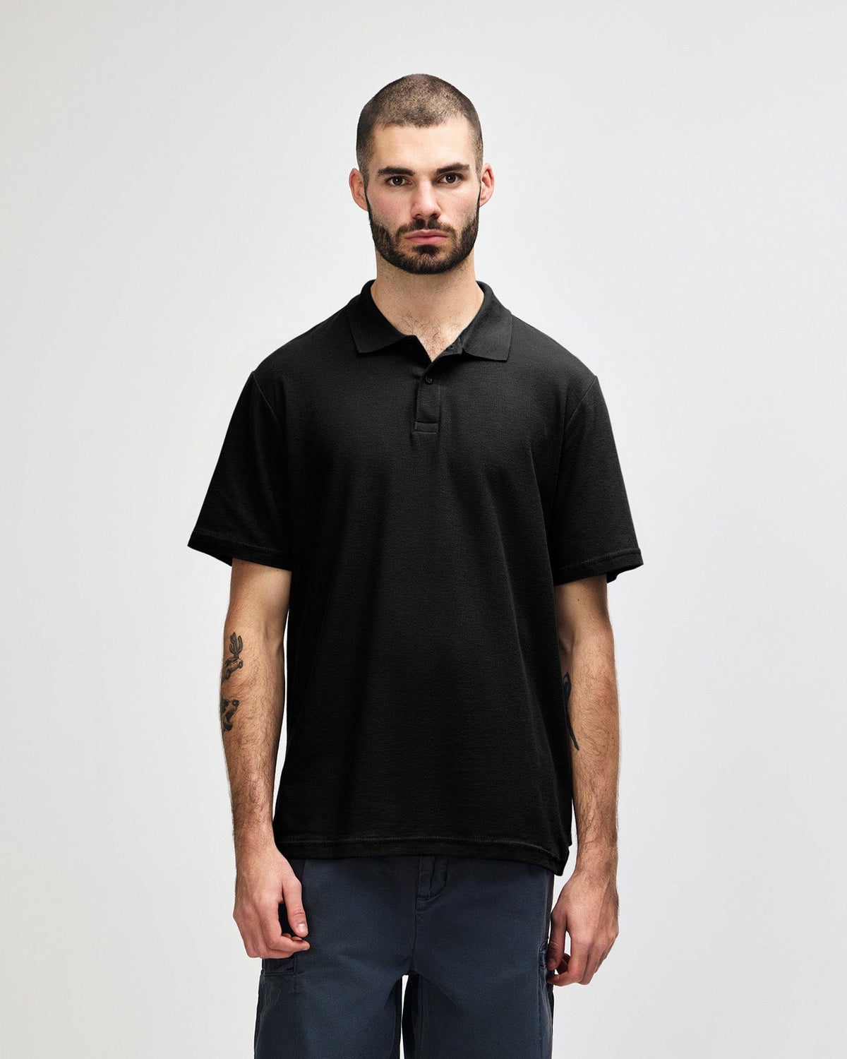 Gildan Softstyle 64800 Polo Shirt - Black