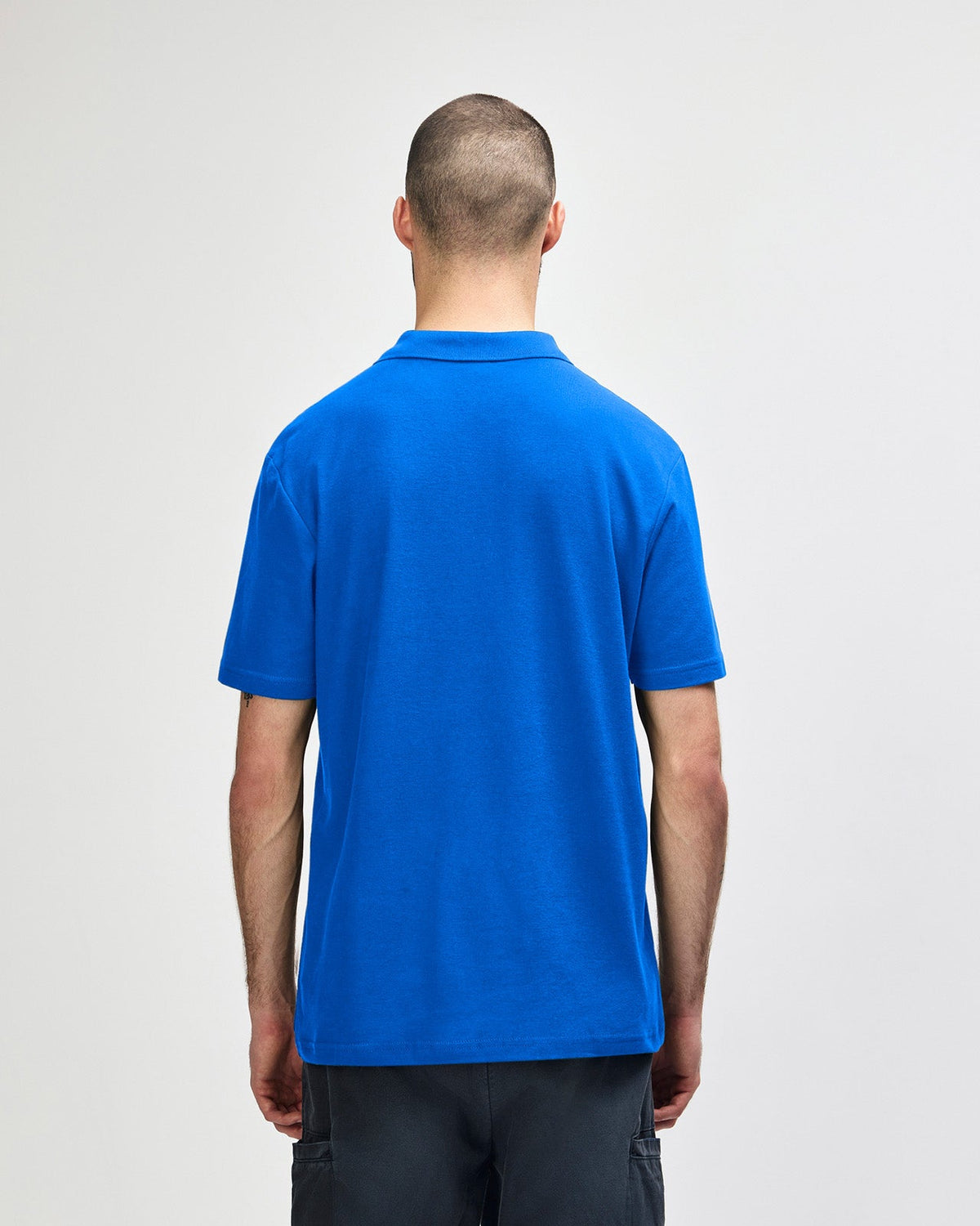 Gildan Softstyle 64800 Polo Shirt - Royal - Back
