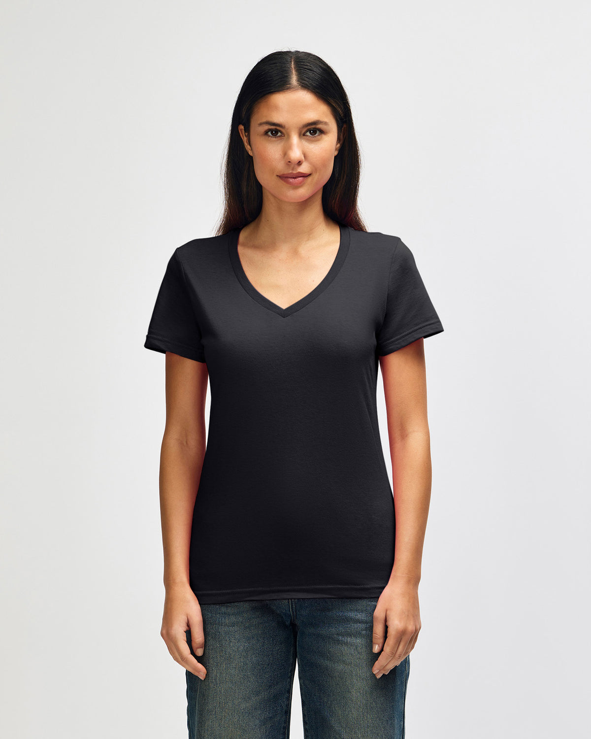 Gildan Softstyle 64V00L T-Shirt - Black