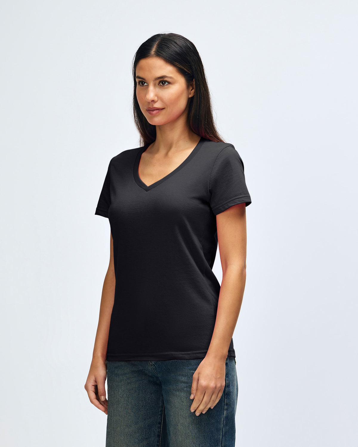 Gildan Softstyle 64V00L T-Shirt - Black