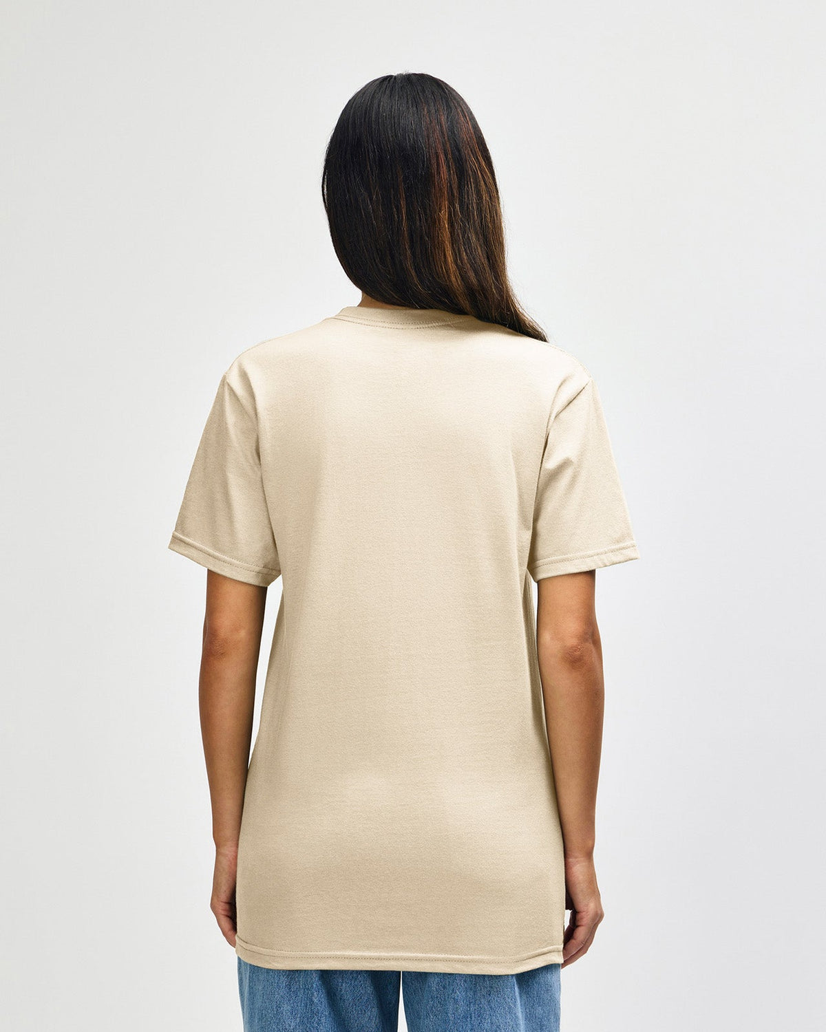 Gildan Softstyle 65000 T-Shirt - Sand - Back
