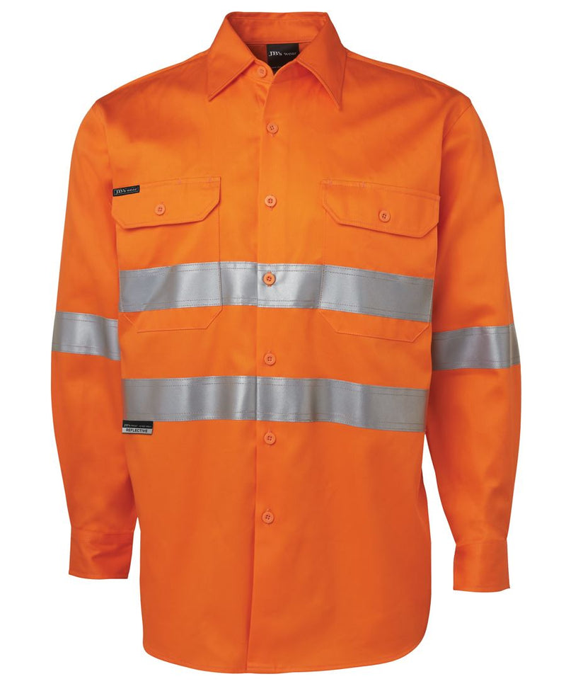 JB's wear JB's (D+N) L/S 190G WORK SHIRT HV 6HDNL