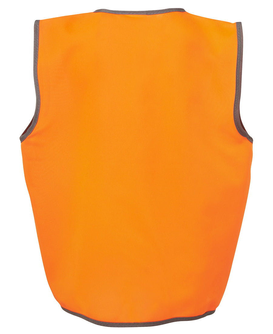 JB's Kids Hi Vis Safety Vest - Orange - Back