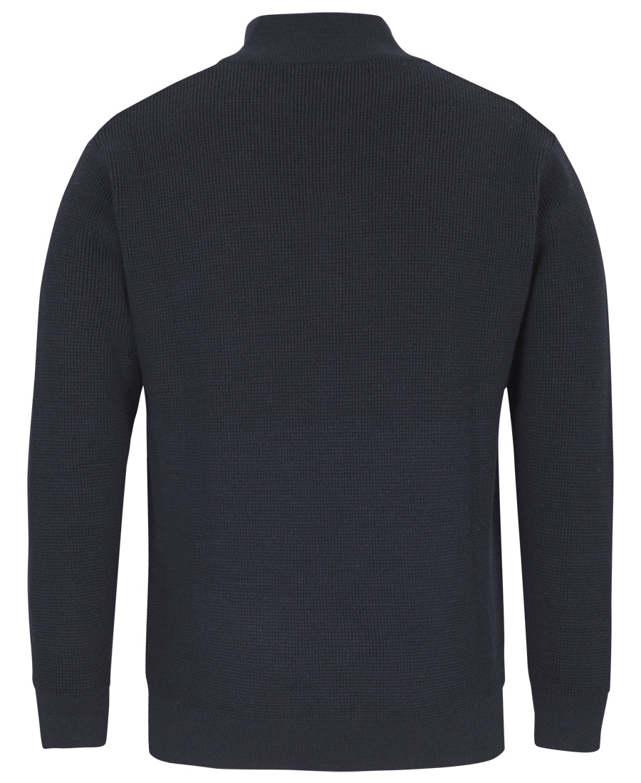 JB's Chunky 1/2 Zip Jumper - Navy - Back