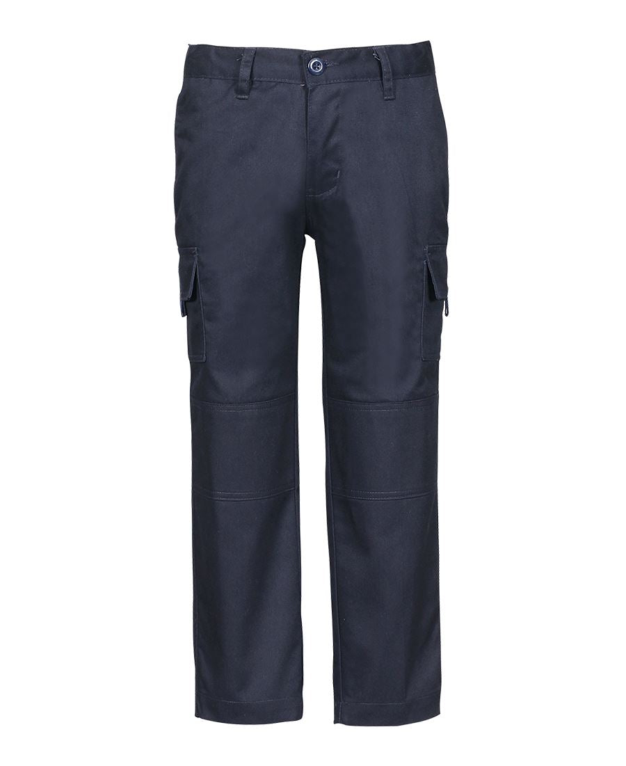 JB's Adults and Kids Mercerised Work Cargo Pant - Navy - Front