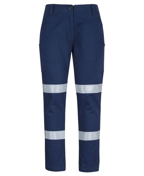 JB's Ladies Multi Pocket Stretch Twill Pant With D+N Tape