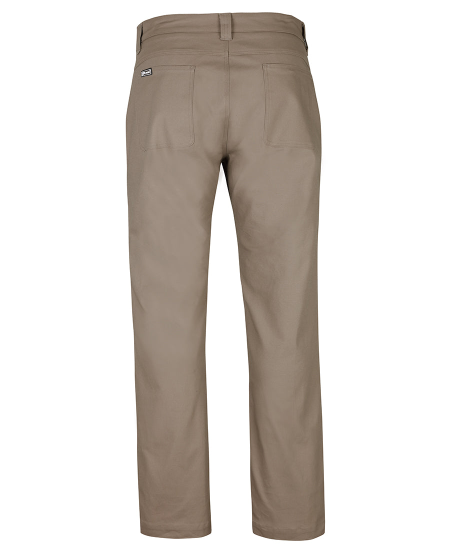 JB's Stretch Canvas Trouser - Taupe - Back