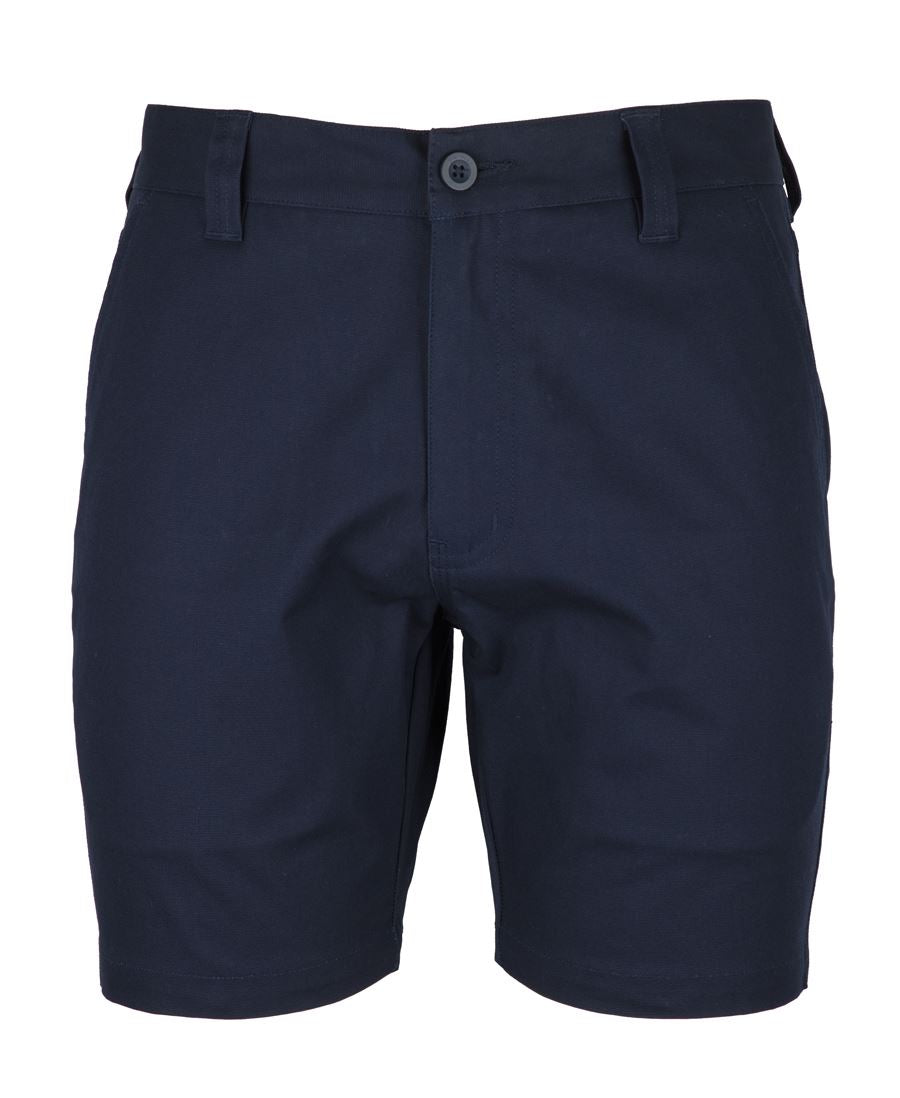 JB's Stretch Canvas Short - Navy - Front