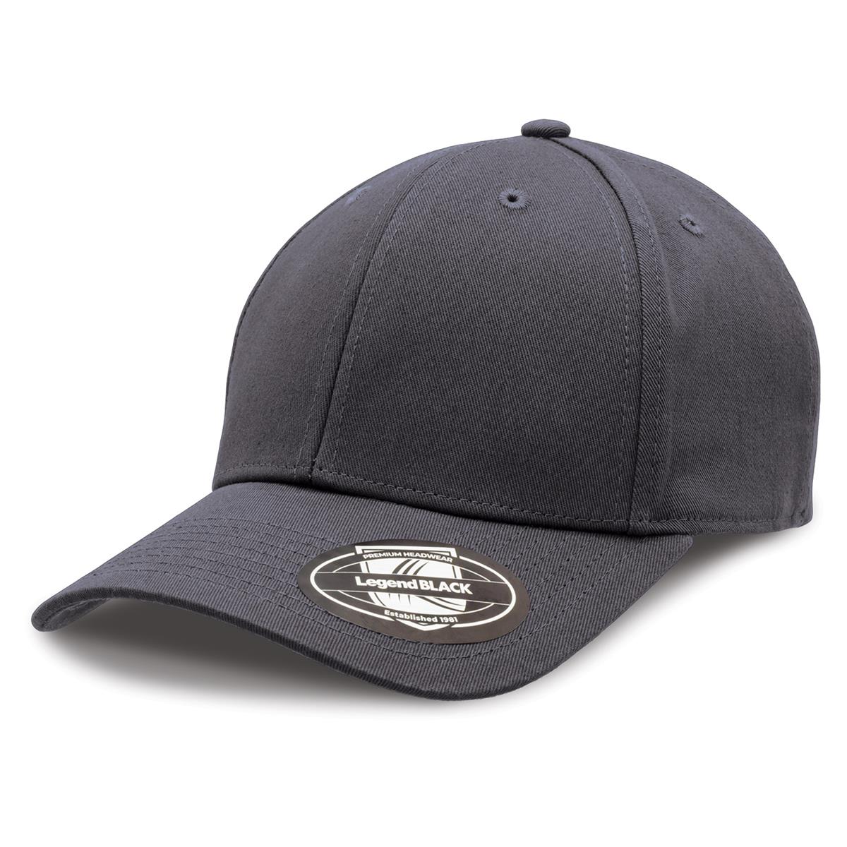 Staple Cap - Charcoal - Front