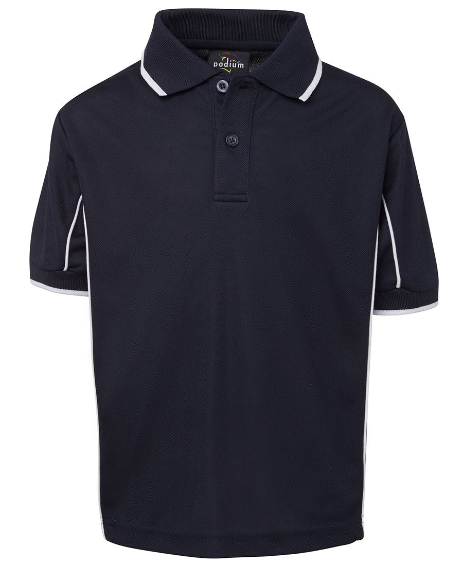 Podium Podium Kids S/S Piping Polo 7PIPS