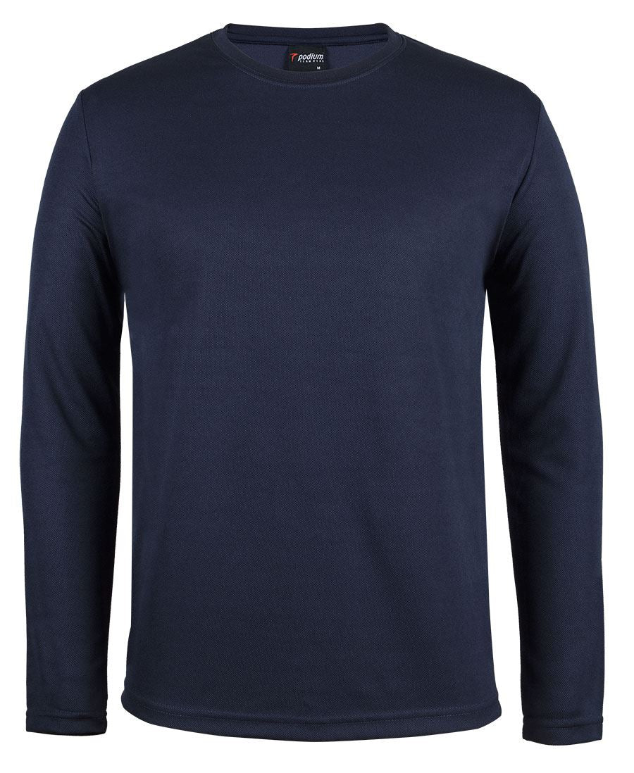 Podium Podium L/S Poly Tee 7PLFT