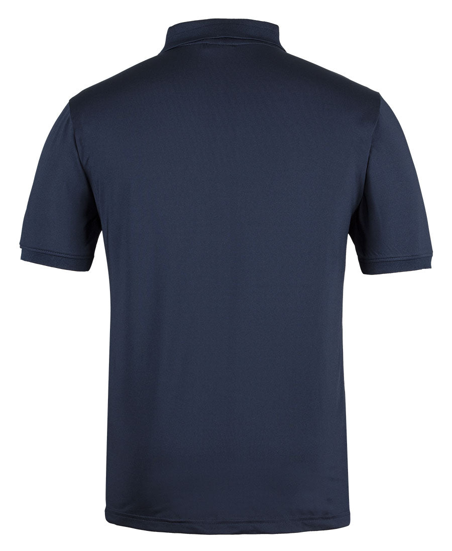 Podium 4 Stripe S/S Stretch Polo - Navy/White - Back
