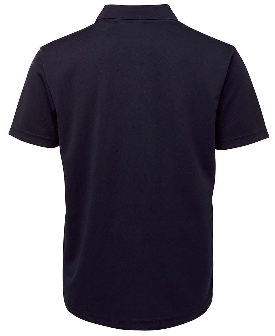 Podium S/S Poly Polo - Navy - Back