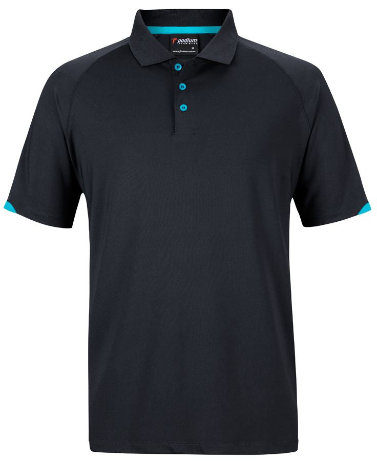 Podium Podium Contrast Stretch Polo 7STC