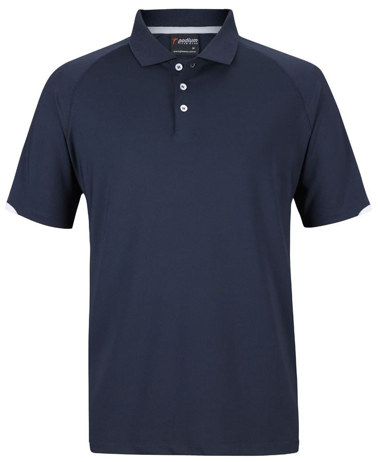 Podium Podium Contrast Stretch Polo 7STC