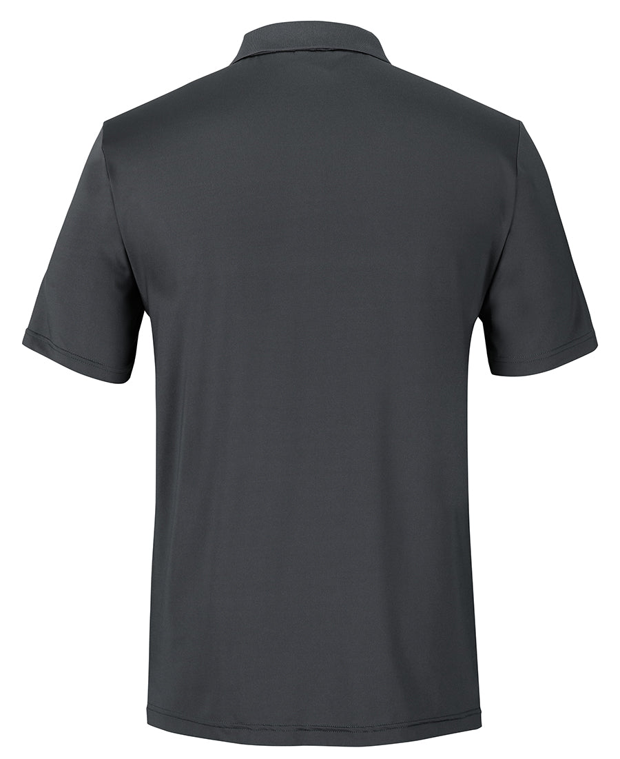Podium Stretch Polo - Charcoal - Back