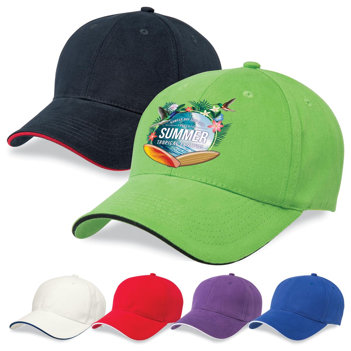 Premium Soft Sandwich Peak - view