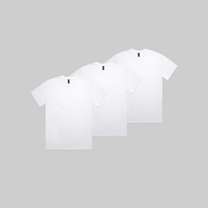 Faded White Heavy Faded Tee Bundle