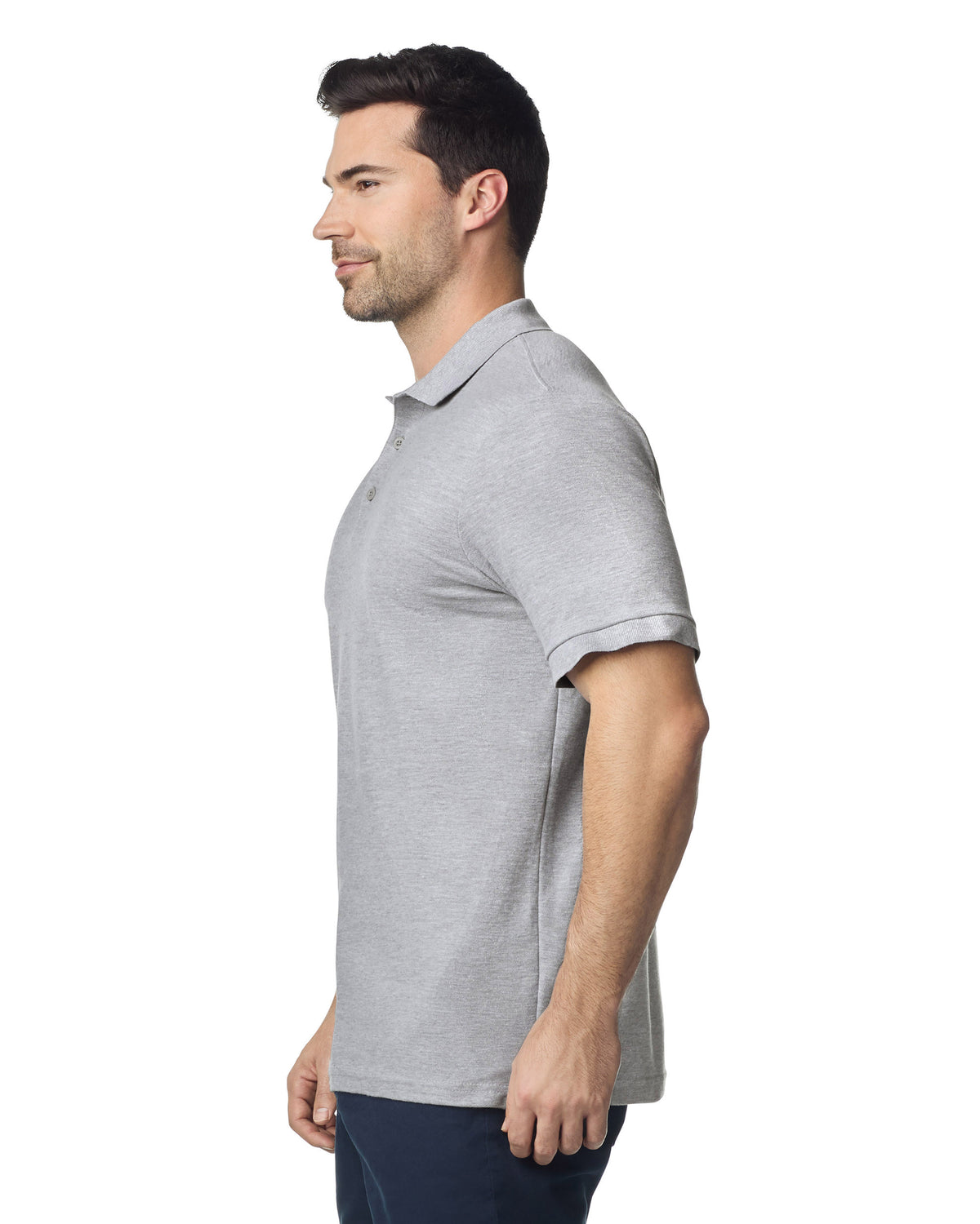 Gildan Hammer 85800 Pique Polo - Ring Spun Sport Grey