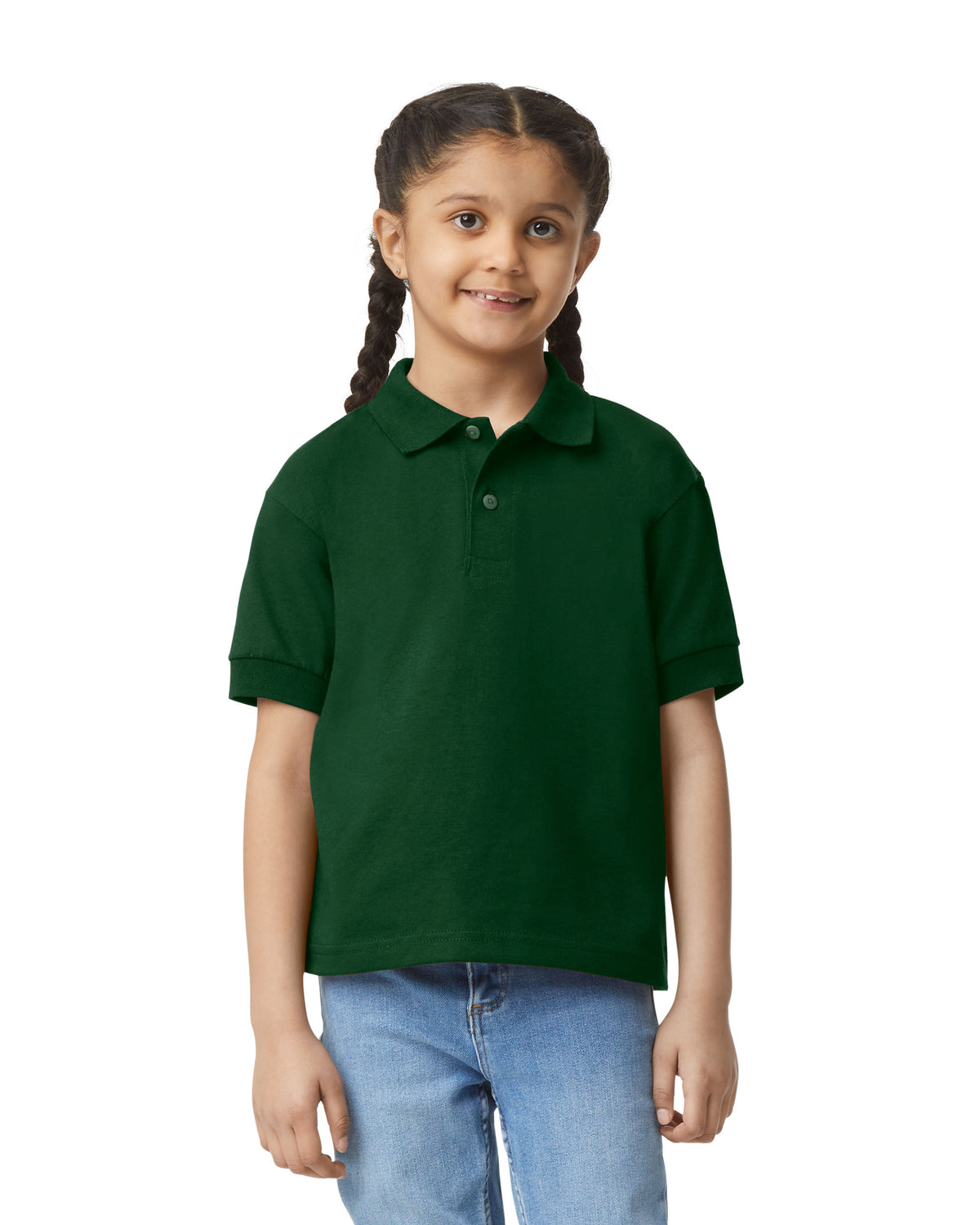 Gildan DryBlend 8800B Polo Shirt - Forest Green