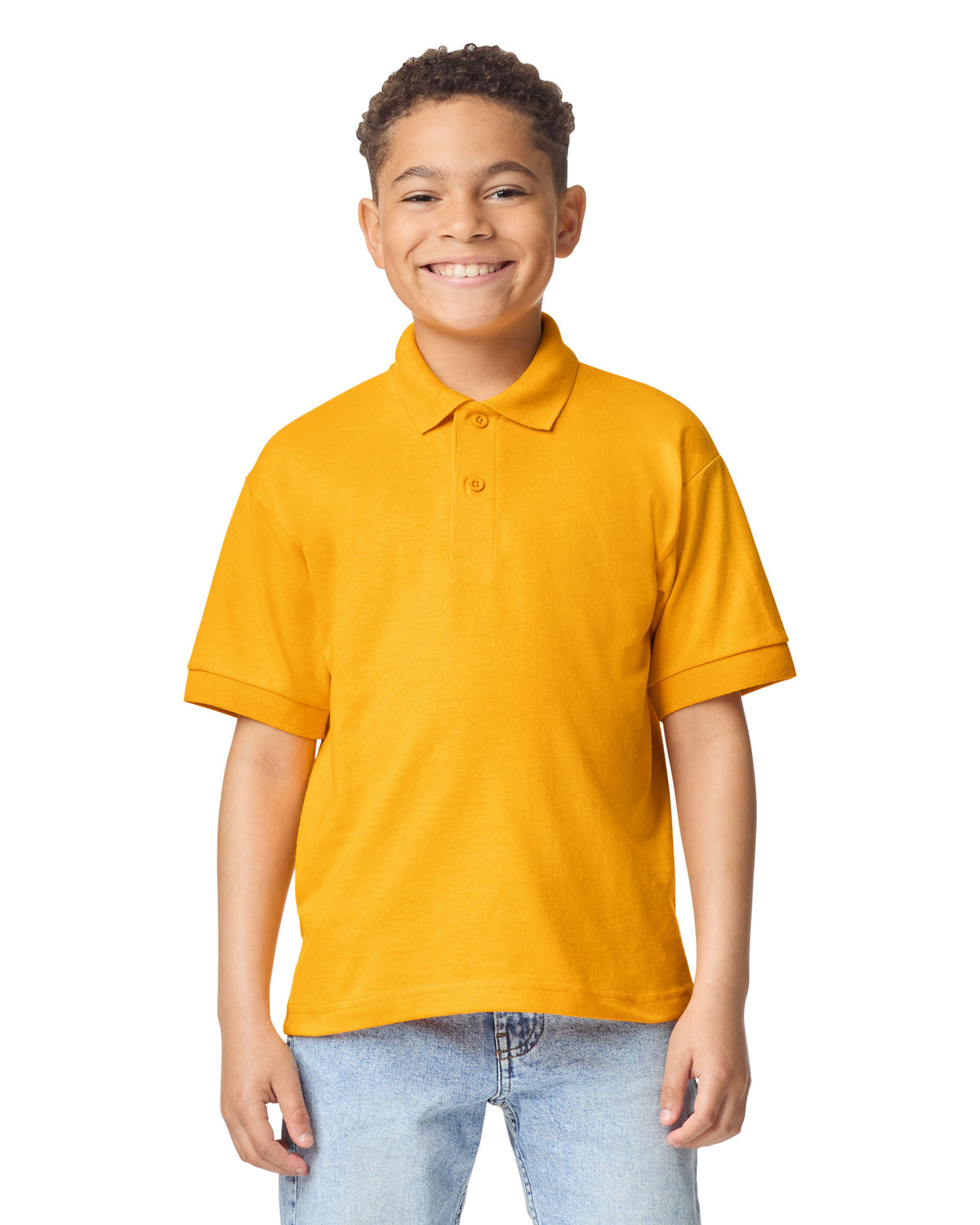 Gildan DryBlend 8800B Polo Shirt - Gold