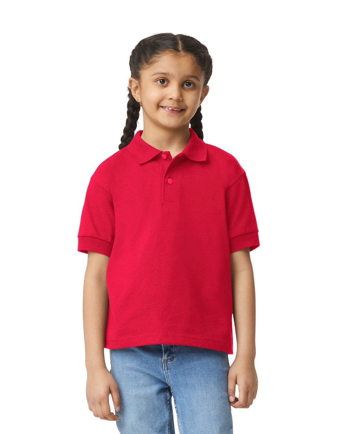 Gildan DryBlend 8800B Polo Shirt - Red