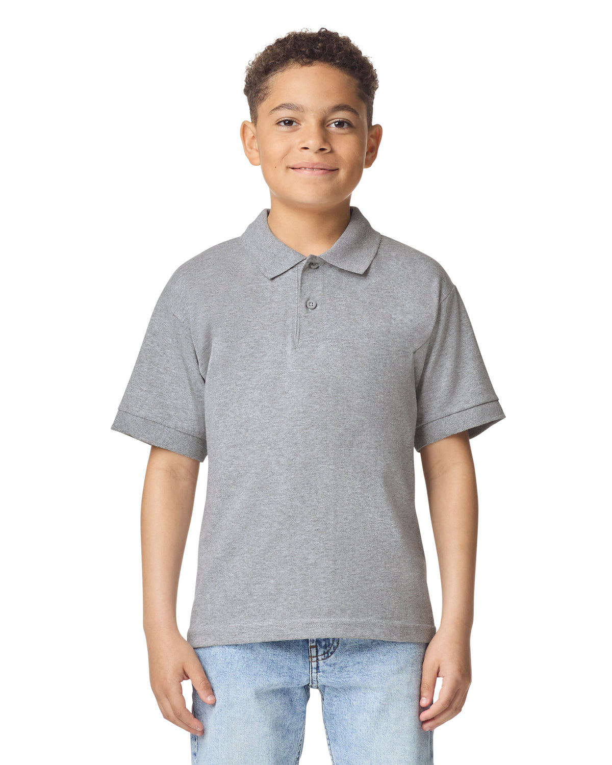 Gildan DryBlend 8800B Polo Shirt - Sport Grey