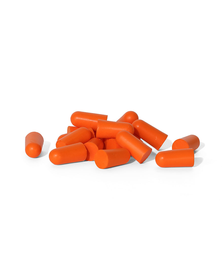 JB's Bullet Shaped Earplug (100 pieces) - Orange - Back