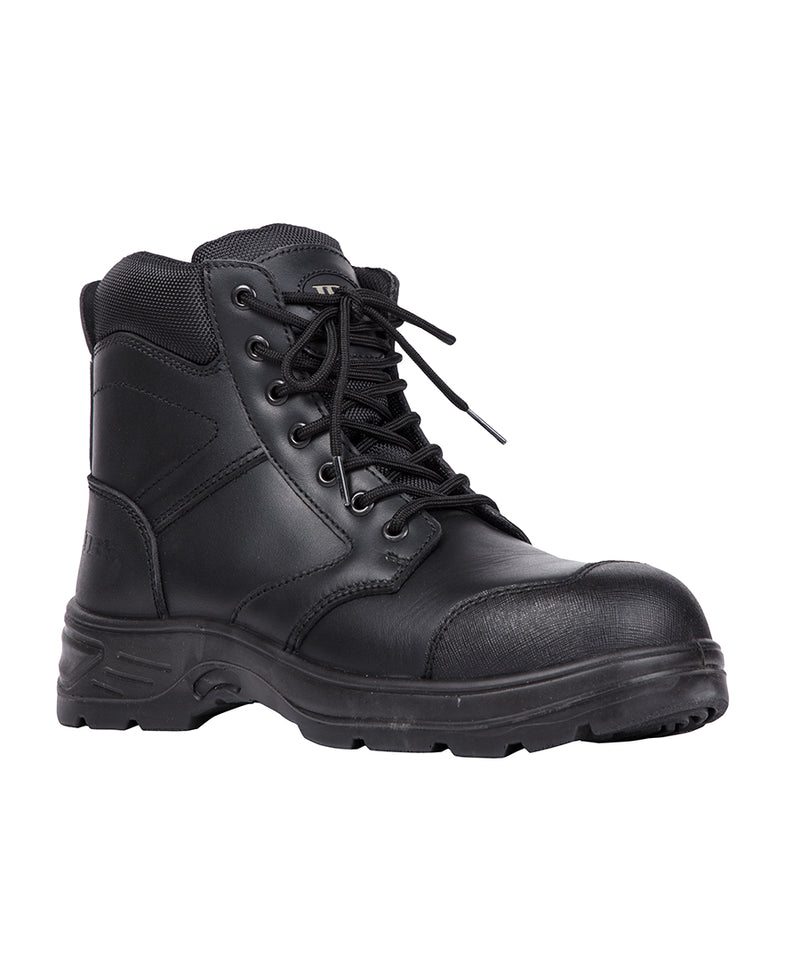 JB's Composite Toe 5” Zip Boot - Black - Front