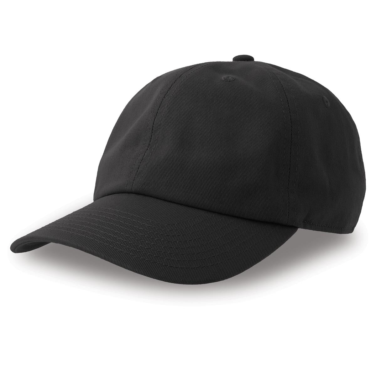 Dad Hat-S - Organic/Recycled Cotton - Black - Front