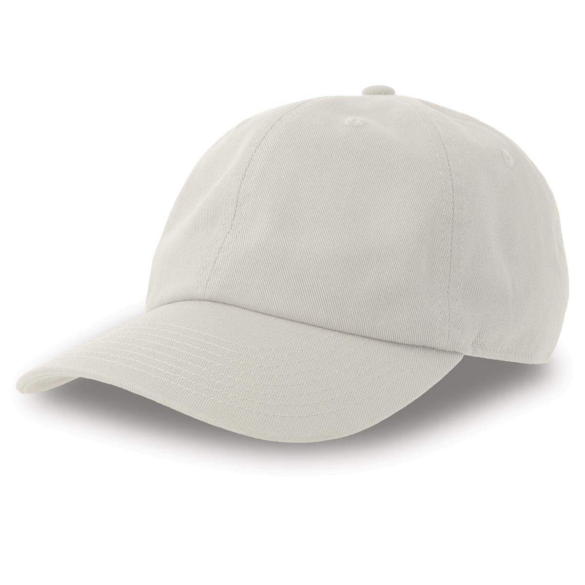 Dad Hat-S - Organic/Recycled Cotton - White - Front