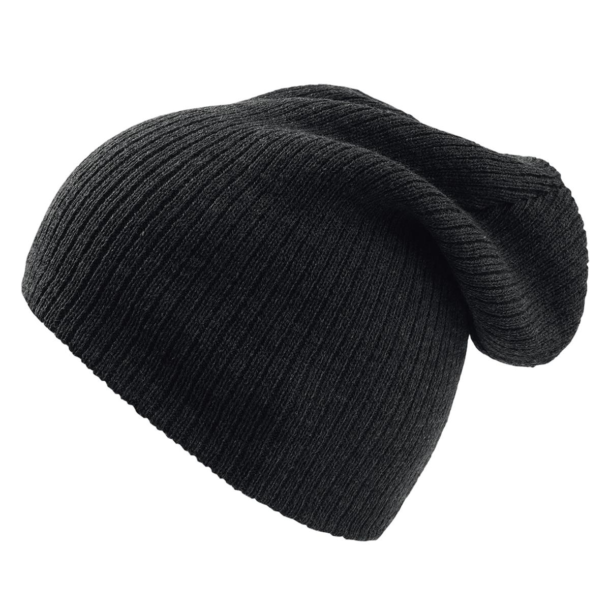 Brad Beanie - Black - Front