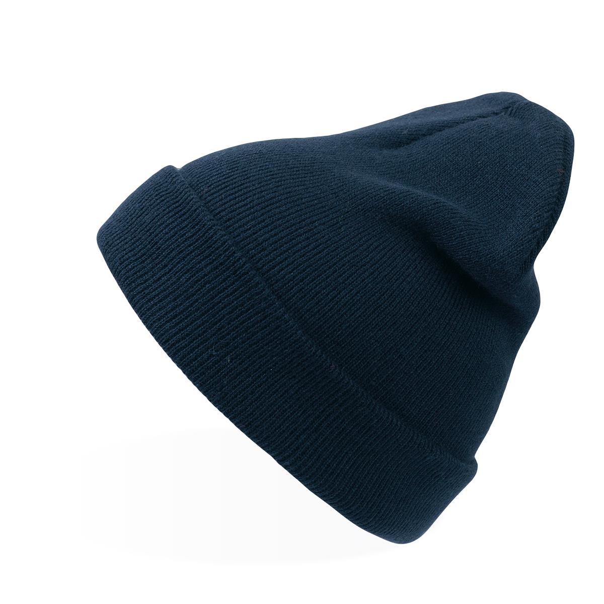 Wind Beanie - Navy - Front