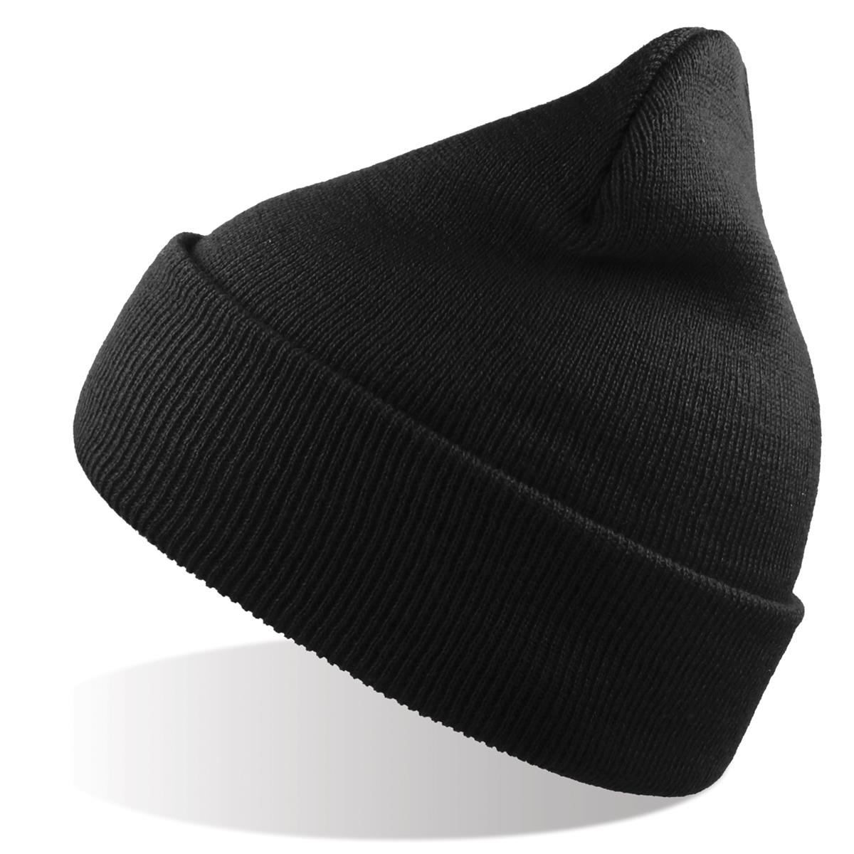 Wind-S Beanie - Recycled Polyester - Black - Front