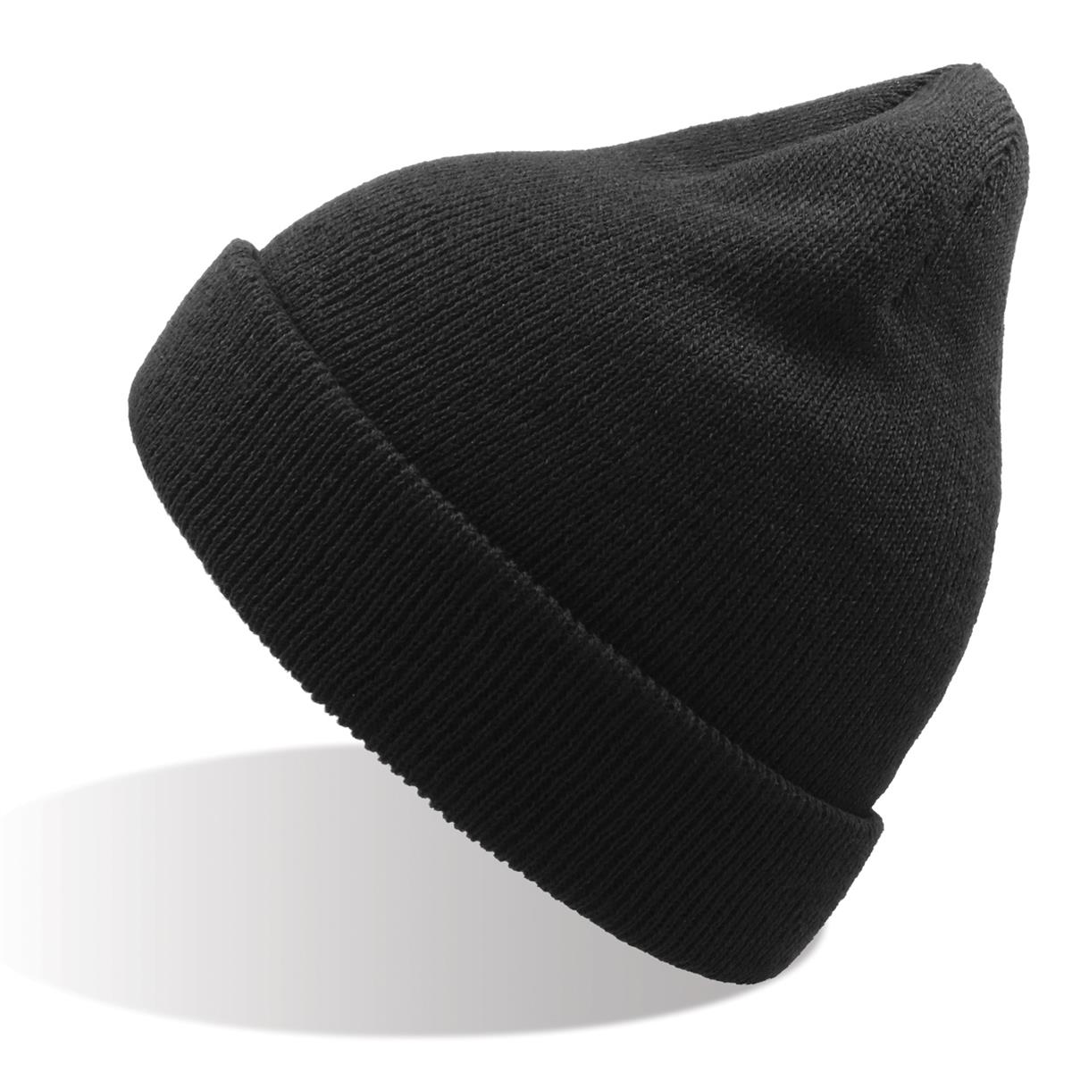 Kid Wind-S Beanie - Recycled Polyester - Black - Front